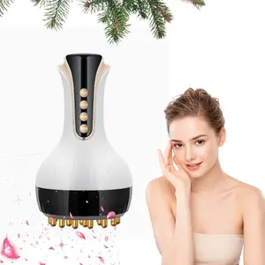 New upgraded version of electric meridian brush massage and abdominal massager, stomach massager, leg massager, full body universal health scraping, suitable for holiday gift giving