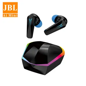 JBL-AIMINI Wireless Earbuds Bluetooth Headphones  ENC Mic Noise Cancelling Sport Earphones, LED Display, Deep Bass, IP5 Waterproof Earphones Bluetooth 5.3 Stereo for Workout