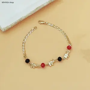 Bohemian Elephant Charm Bracelet Retro Luxury Stackable Metal Plated Animal Bangle Stylish Unisex Costume Jewelry Delicate Personality Wrist Accessory Elegant Daily Ornament For Casual Outfit Matching Leisure Wear And Daily Fashion Decor