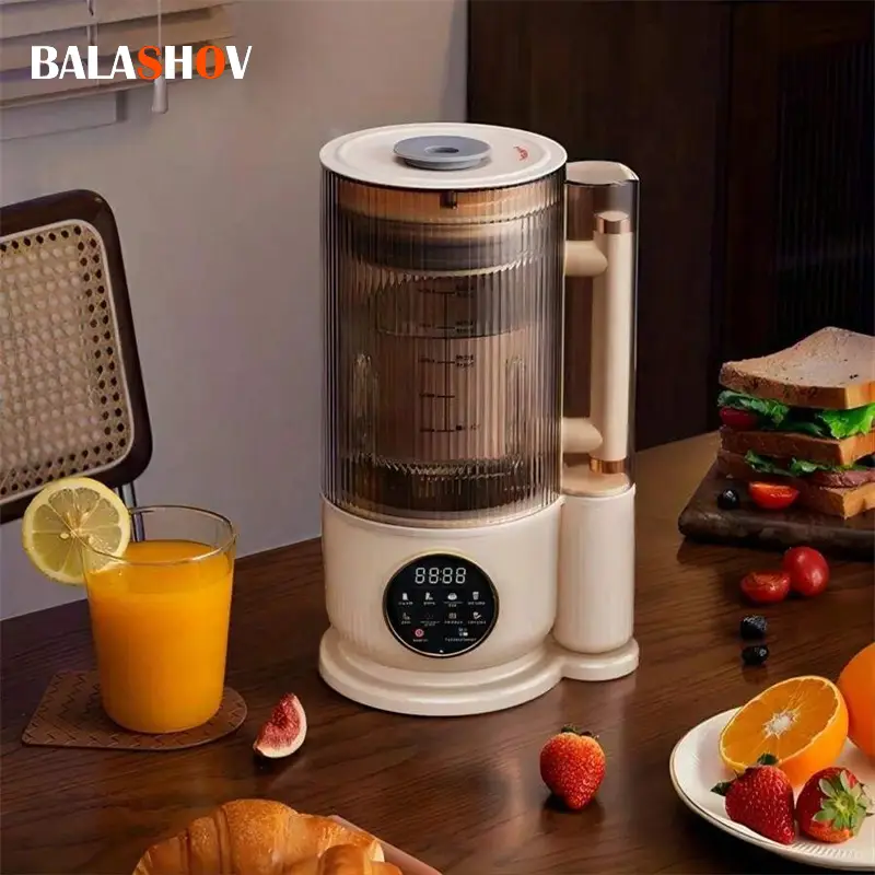 1500ML Electric Juicer Ice Crusher Food Blender For Kitchen Soy Milk & Juice Maker with High-Tech Glass Wall breaking machine holiday gift