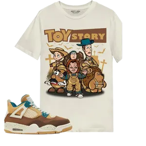 Jordan 4 Cacao Wow Unisex Shirt, Halloween Story, Shirt To Match Sneaker In Sand