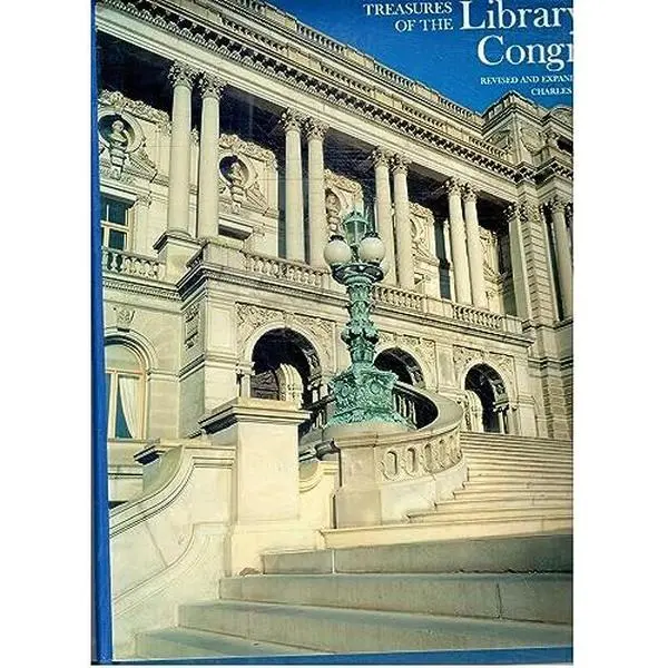 USED-Treasures of the Library of Congress by Charles A. Goodrum (Hardcover)