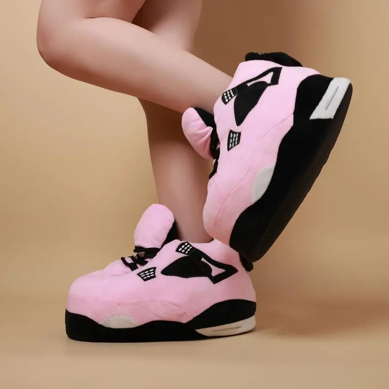 Warm Sneaker Slippers, men Fashionable Home Shoes Soft Comfortable House Slipper One Size Footwear Girl Casual Breathable
