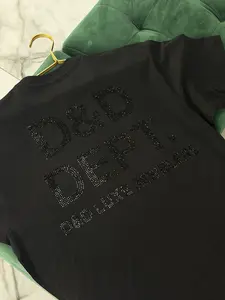 D&D DEPT Rhinestone T-Shirt