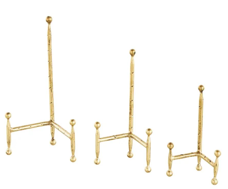 Gold Metal Slim Display Easels