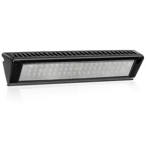 Nilight 13-Inch RV Exterior Porch Light, 1PC White Beam 12V-24V LED Car Lights with LED Illumination & Scene Cargo Lighting, Black Aluminum Housing for RV Trailers, Travel Campers, 5th Wheels, Light Bars