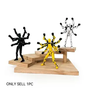 Completed 3D Printed T13 Anime Action Figure, Articulated Figures, Multi-Jointed Poseable Doll, Desktop Decoration, Ideal Gift for Game Lovers, Halloween, Christmas