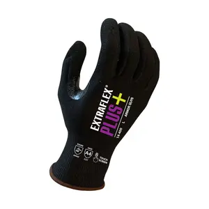 14-400 Extraflex® Plus Gloves – ANSI A4 Cut Resistance, Oil Grip, Touchscreen Compatible, Reinforced for Heavy-Duty Work