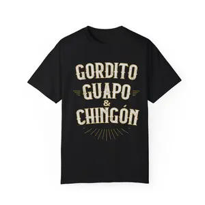 Summer t Shirts Chubby, Handsome and Awesome - Funny Mexican T-Shirt