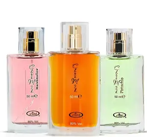 Al-Rehab Choco Musk Perfume Trio Unisex - Marshmallow, Pistachio, Choco Musk 50ml each