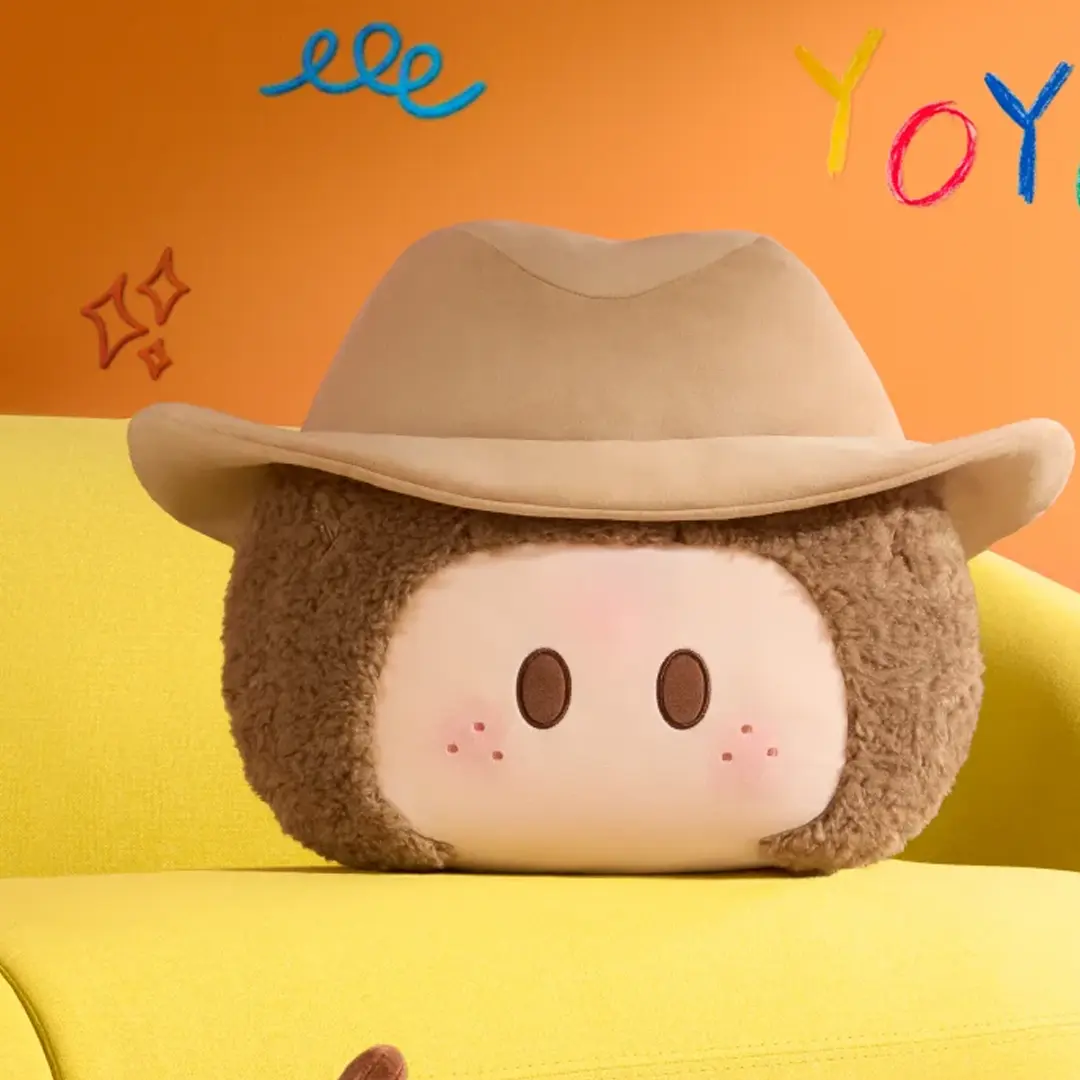 YOYO Collaboration Disney Toy Story 5 Western Cowboy Giant Plush Throw Pillow, Soft Stuffed Cushion for Sofa Bed Decor, Perfect Gift for Kids & Cartoon Fans，Back To School