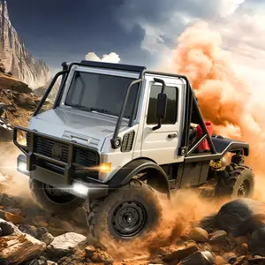 MN Model MN-333, 1:18 scale, Unimock U4000 remote-controlled climbing vehicle — all-metal body, four-wheel drive, 2.4 GHz RTR off-road truck