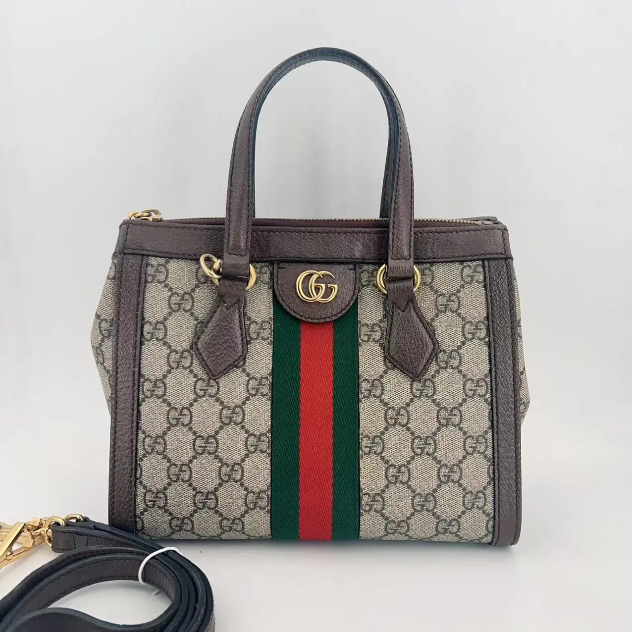 Pre-owned GUCCI canvas Crossbody Bags Ophidia Handbag