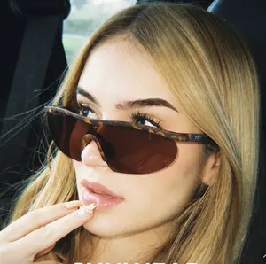 TIJN Anti-Slip Sports Sunglasses for Men Women, UV400 Running Baseball Cycling Driving Fishing Outdoor Glasses, Rail