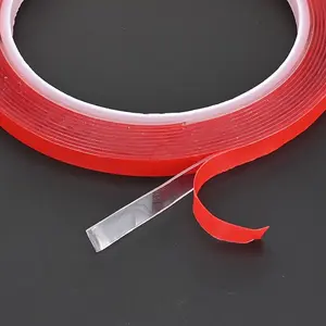 1Roll Strong, Transparent, and No-Trace Adhesive Tape - Perfect for LED Strips, Cars, and Tablets!