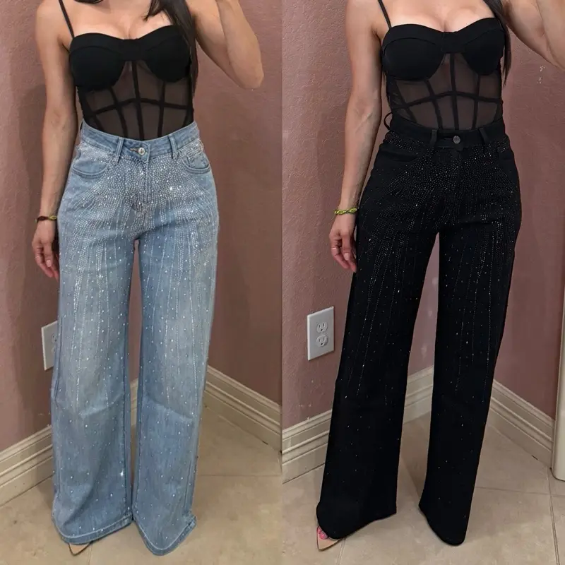 Aiden Rhinestone Jeans