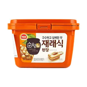 HAEPYO Korean Traditional Soybean Paste (Doenjang) - 500g | Authentic Fermented Ssamjang for Stews, Grilling, Dipping