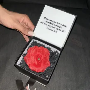 RedeemedRose Mini Scripture Gift Box (Proverbs 31:29 + Philippians 1:3)