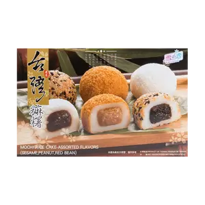 YUKI&LOVE Assorted Mochi Flavors 450g - Authentic Taiwanese Rice Cakes, Soft & Chewy Japanese Dessert Snacks