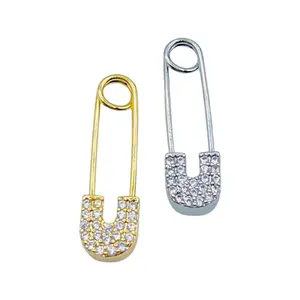 EXPRESS YOURSELF SAFETY PIN EARRING CHARM