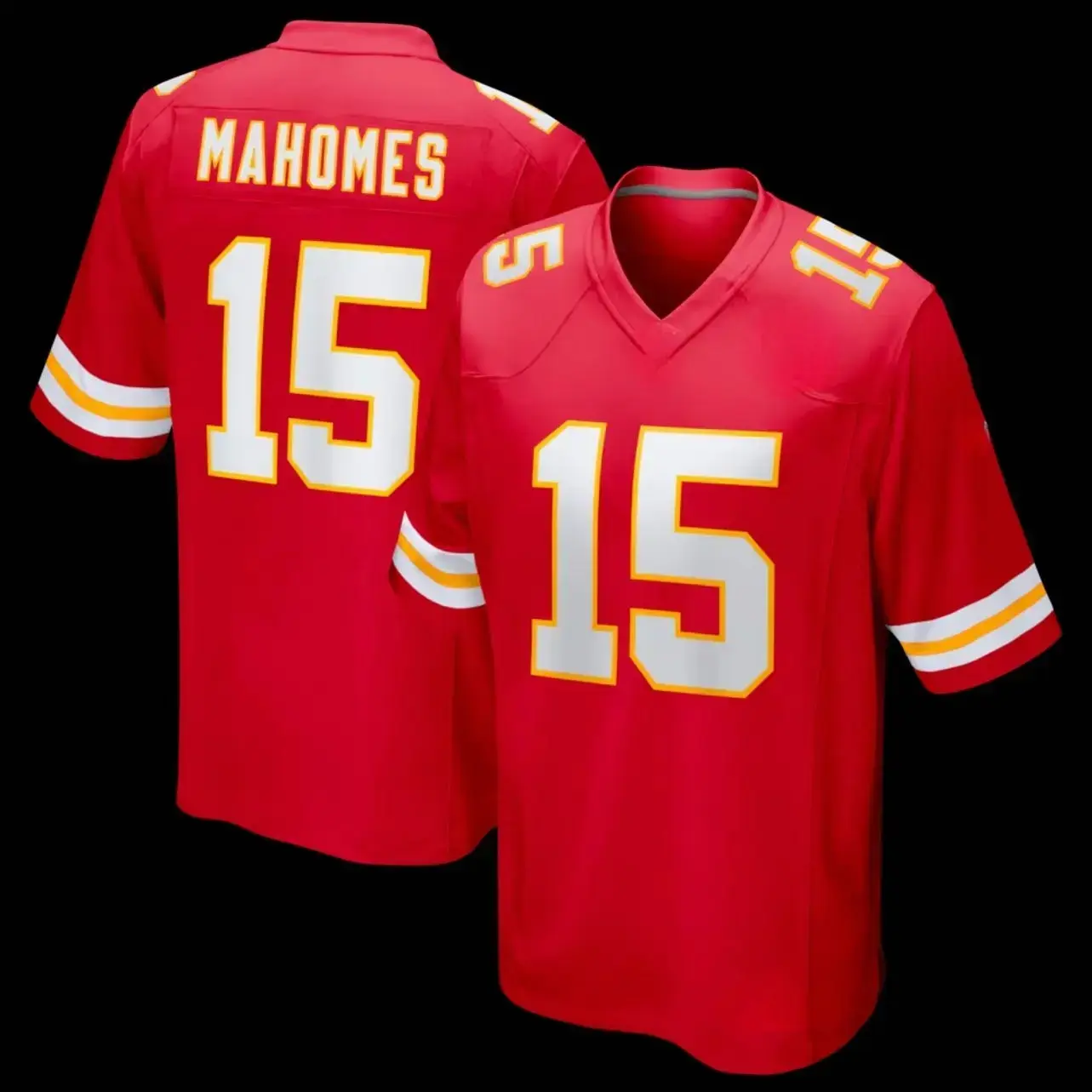 Mahomes #15 Kansas City Red Football Jersey, Home Team Style Player Shirt, Unisex American Football Fan Apparel, Game Day Sports Jersey, Stadium Streetwear, Gift for Football Lovers & Collectors