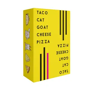 Taco Cat Goat Cheese Pizza Wildly Entertaining Card Game for Family and Group Game Night | Easy to Learn and Play with 10-15 Minute Rounds | Fun for Teens, Adults, and Families | 2-8 Players