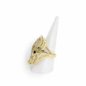 R2 Wolf  Ring - Gold Plated 14k