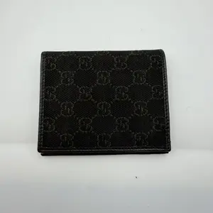 Pre-owned GUCCI H5 (GG) Canvas Short Bi fold WalletH56700