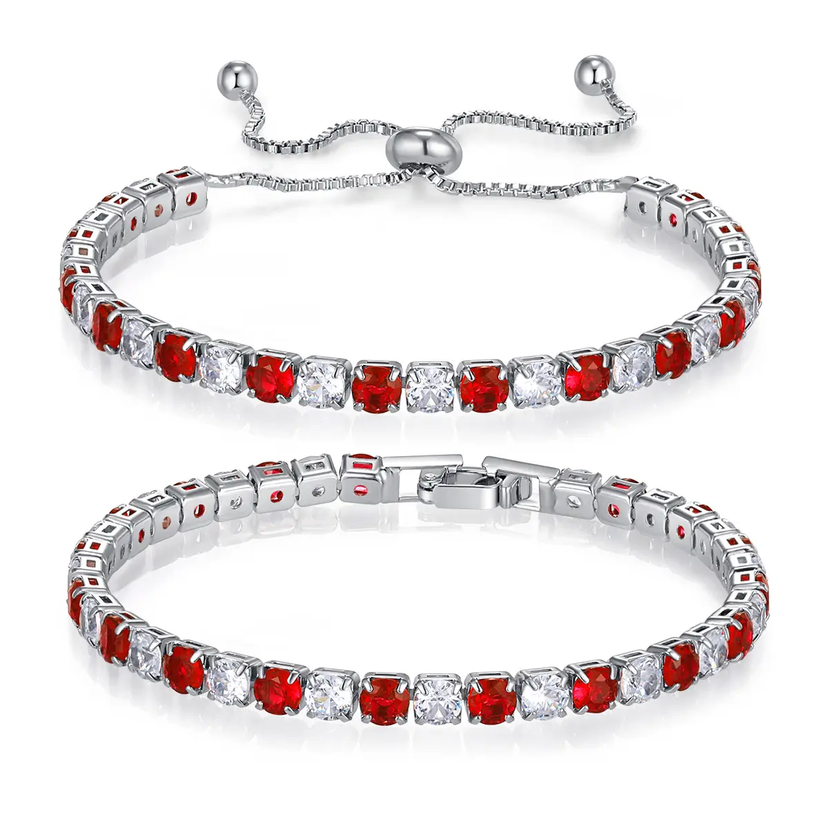 [Set] White K+White Red Intercolor