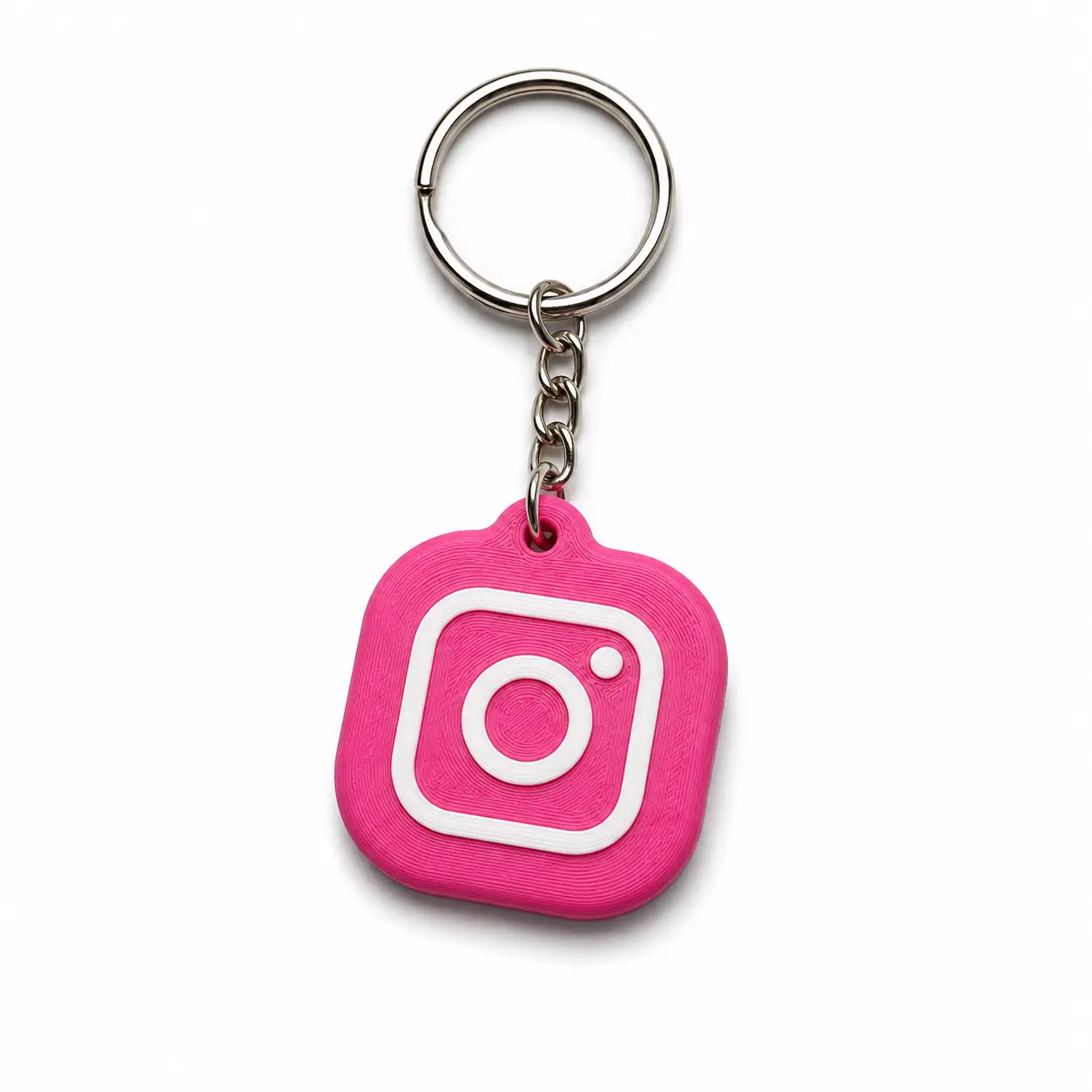 NFC Social Media Keychain – Tap-to-Share Networking Tag