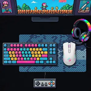 HXSJ X100 Wired Gaming Mouse | RGB Backlit | 7 Buttons | 4 Adjustable DPI up to 3200