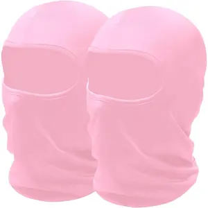2 Pack  Ski Mask Balaclava  Cover for Men Women Sun UV Protection Windproof Lightweight Football Motorcycling