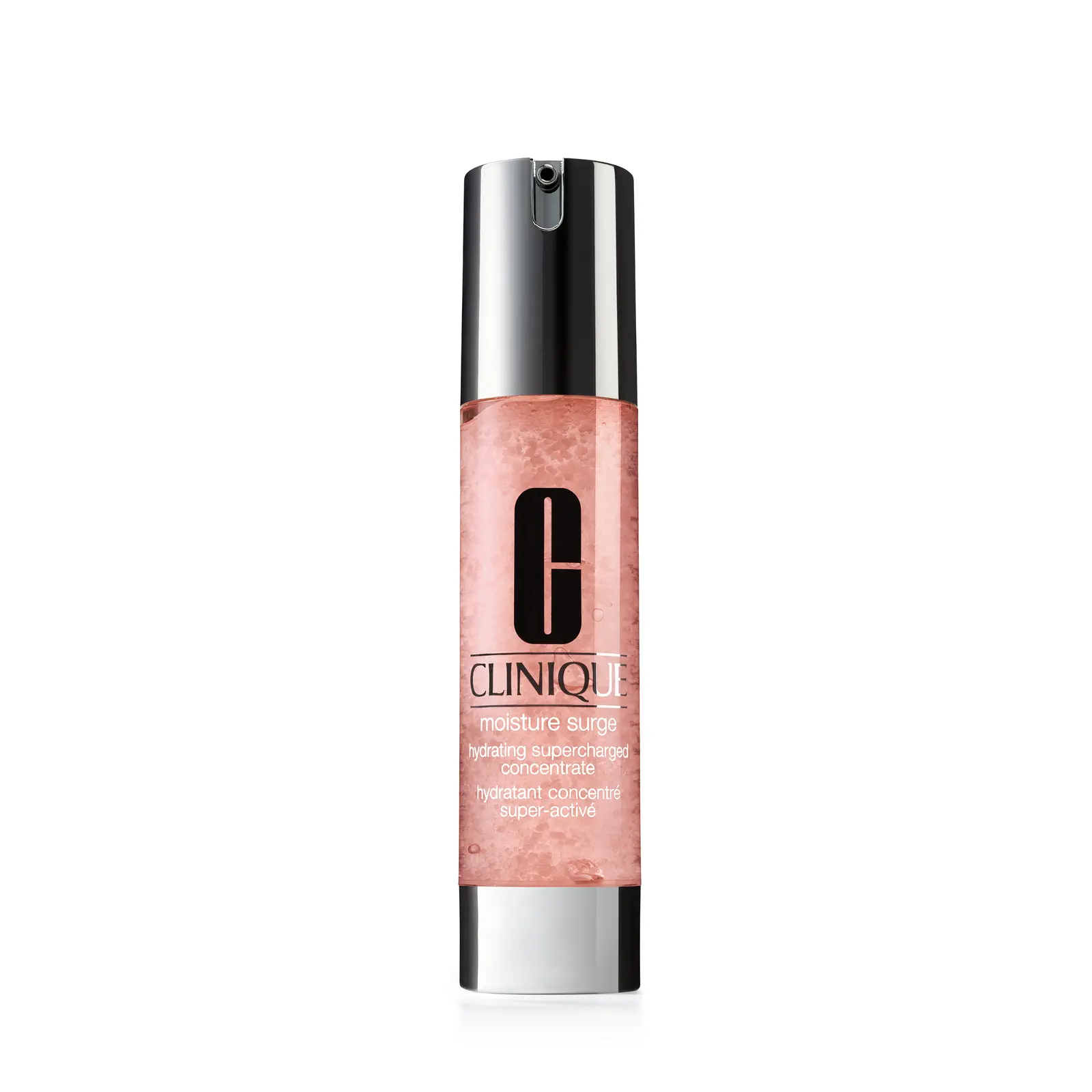 [Clinique] Moisture Surge Hydrating + Plumping Supercharged Concentrate Face Serum For All Skin Types | Blend of Hydrating Ingredients With Hyaluronic Acid | Plumping