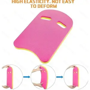Universal U-Shaped Eva Swimming Board, Non-Slip Durable Floatation Device, High Buoyancy Swim Kickboard for All Swimmers