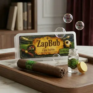 2026Football Style Cigar Bubble Toy, Fidget Bubble Pop Box, Stress Relief Bubble Maker, Prank Party Gift for Adults, Novelty Sports Themed Gift#summerwins#DealsForYouDays