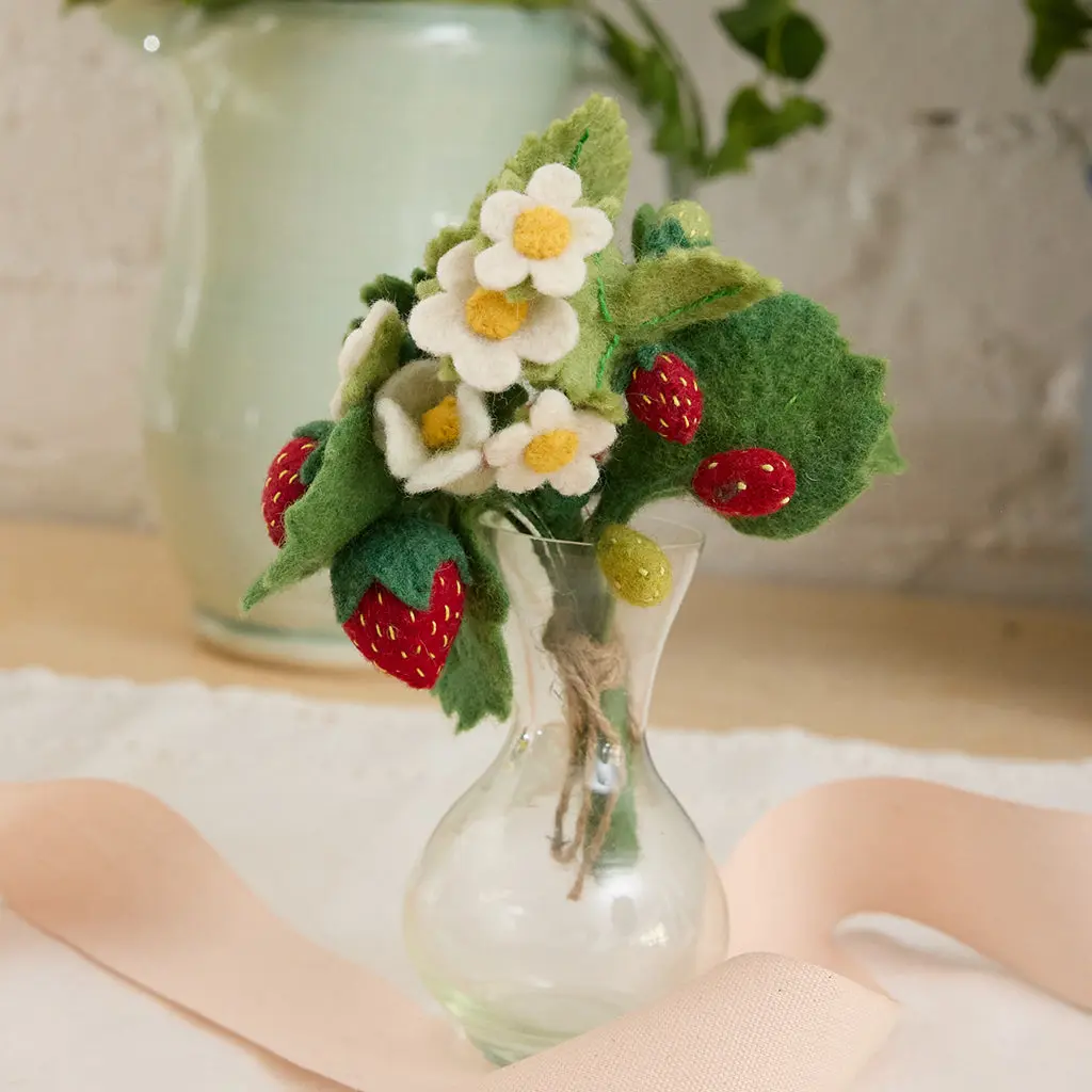 Collector's Edition Strawberry Bouquet with Vase