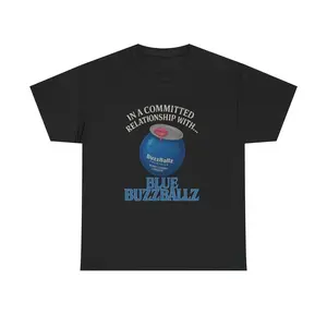 In a Committed Relationship With Blue BuzzBallz Shirt, Berry Cherry Limeade Tee, Funny Baddie Alcohol Graphic for Brunch Babes, streetwear