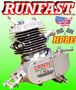 RUNFAST TM 2-STROKE 66CC/80CC 2-STROKE MOTORIZED BIKE PK-80 ENGINE SHORT ROD