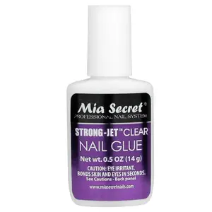 Mia Secret Strong-Jet Clear Nail Gel glue 0.5oz nail care nail art crystal nail tip glue adhesive
