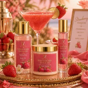Strawberry Daiquiri, Travel Buttercream Sample Kit