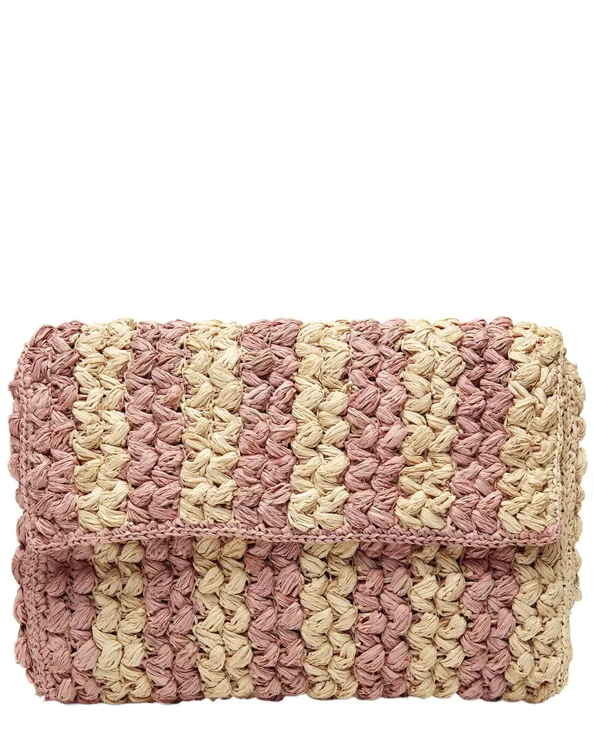 Mar Y Sol Remi Raffia Clutch