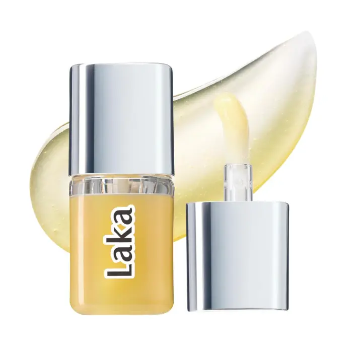 Laka Spicy Lip Plumper - Maximum Extra Strength (For Experienced Users) | Clear Glass-like High-Shine Lip Gloss | Lip Volumizer Serum, Non-Sticky | K-Beauty, 0.14oz