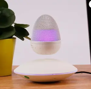 Floating Bluetooth Speaker with Unique Design and LED Lights