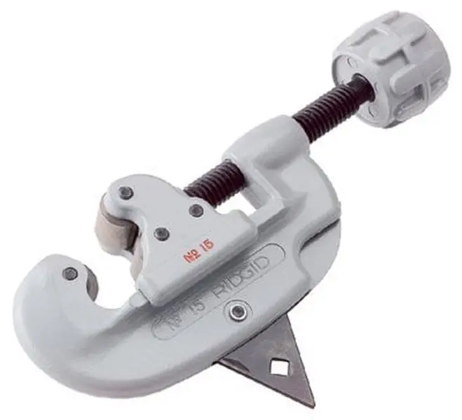 Ridgid 15-Inch Heavy-Duty Wheel Tube Cutter, Professional Pipe Cutter for Plumbing and Metal Tube Cutting, Cutter Pipe Cutters
