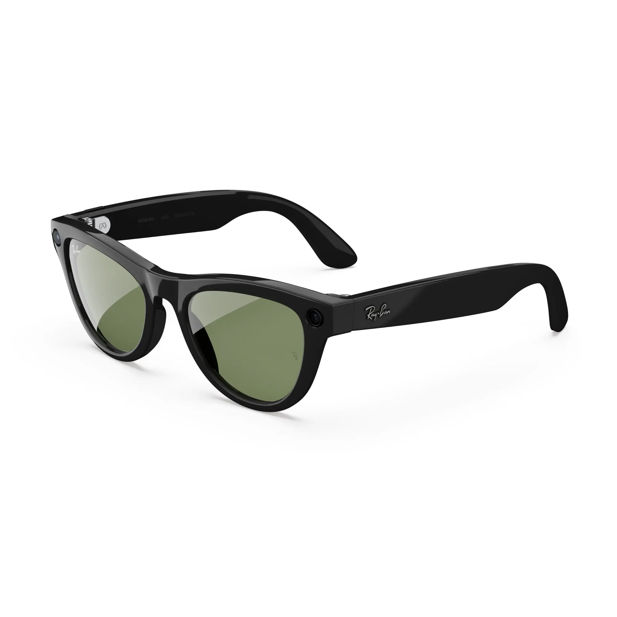 Ray-Ban Meta Skyler (Gen 2) Shiny Black Green Lenses Ray-Ban Meta Skyler (Gen 2) Shiny Black Green Lenses