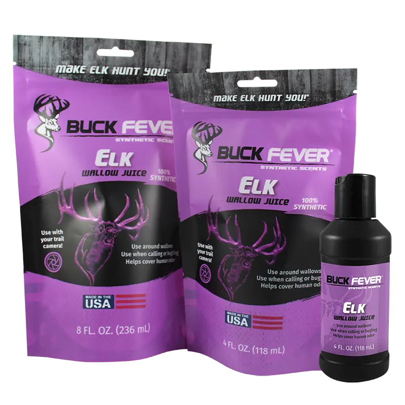 Elk Wallow Juice Synthetic Elk Scent Attractant for Outdoor Hunting & Fishing