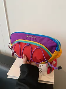 Waterproof Chest Bag for Men & Women, Crossbody Fanny Pack, Waterproof Fanny Packs, Waterproof Belt Bag, Multi-Color, Multiple Compartments, Zipper Closure, Large Capacity, Casual Style, All Seasons Use