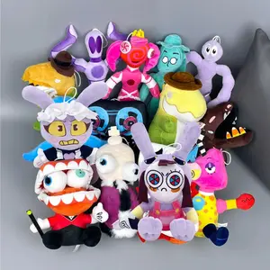 Hot The Amazing Digital Plush Toys Amazing Circus Clown Rabbit Plush Dolls Periphery Stuffed Toys Kids Adults Gift