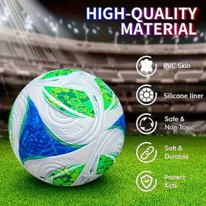 Size 5 Football, Official Training Football, Wear-resistant Football, Soccer Balls For Youth & Adults, Football Training Equipment For Indoor Outdoor Use