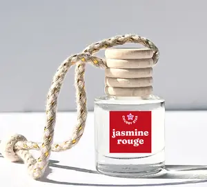 Jasmine Rouge Car Freshener - Soft and Floral Scent for Car Interior - Car Air Freshener Accessory